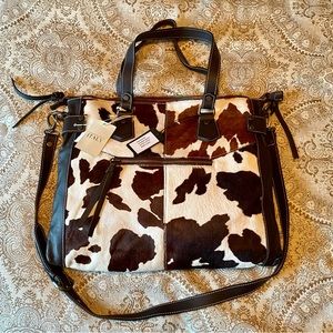 NWT Cavalcanti Italy Genuine Leather Shoulder Bag